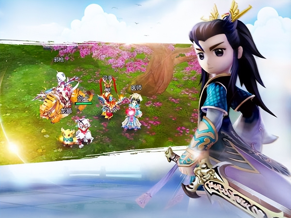 跨服PK实测：热血江湖怀旧服千人同屏帧数稳定60+​