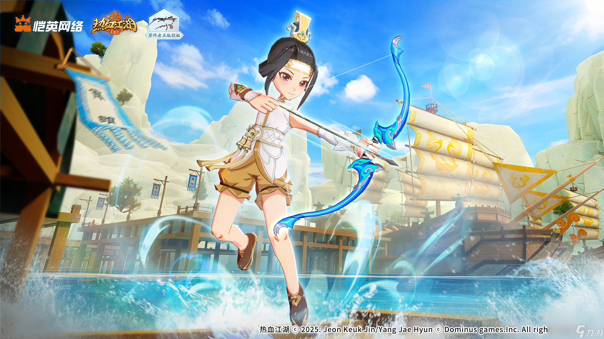 热血江湖：在江湖浪尖上，绽放热血光芒！